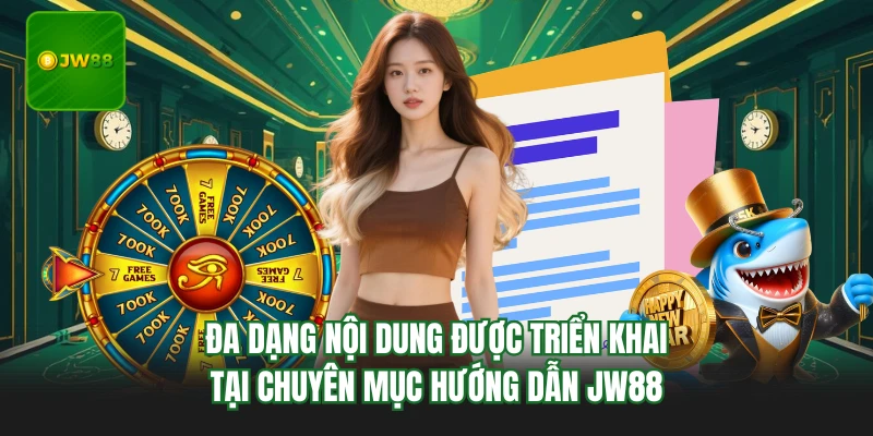 Hướng Dẫn JW88 - Đồng Hành Cùng Bạn Trong Quá Trình Cá Cược 3 Đa dạng nội dung được triển khai tại chuyên mục hướng dẫn JW88